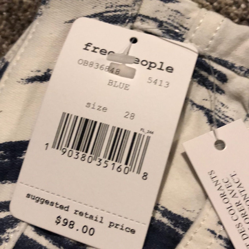 Free people indigo skies cropped pants - Picture 3 of 4